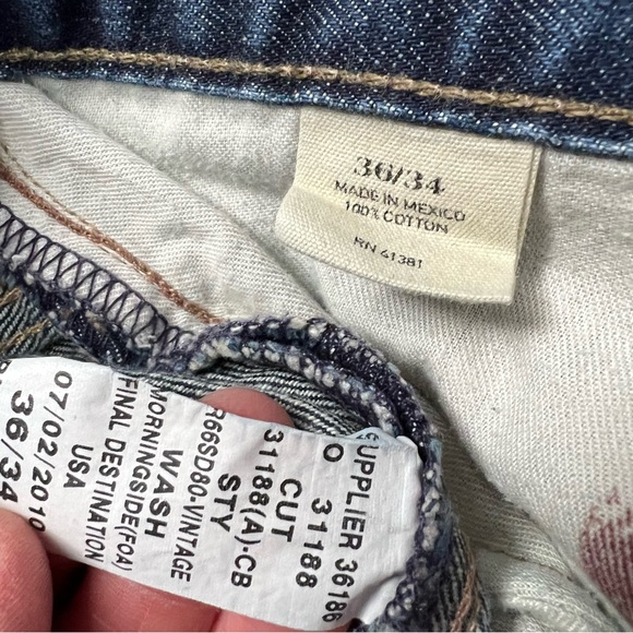 Vintage 2010 Polo Ralph Lauren Classic Straight Leg Jeans in Morningside Wash - Picture 10 of 13